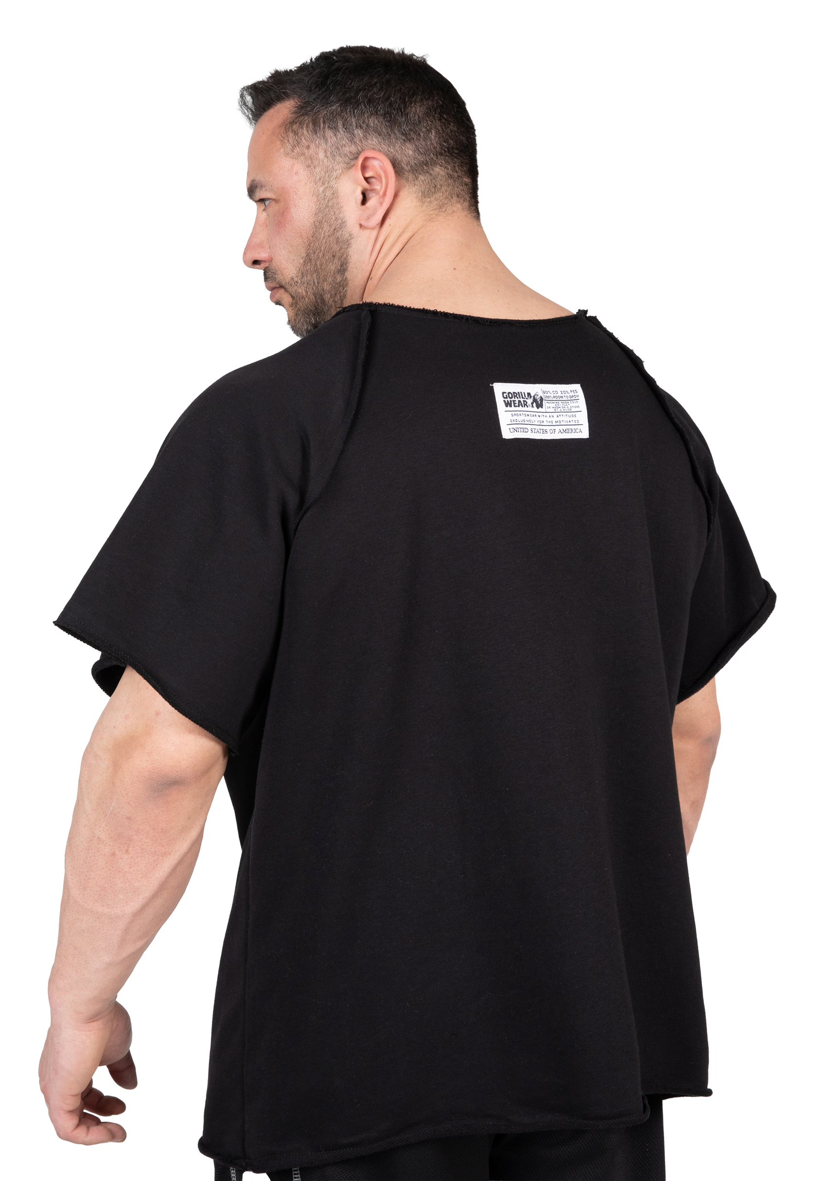 Gorilla Wear Classic Workout Top T-Shirt & Tops Black