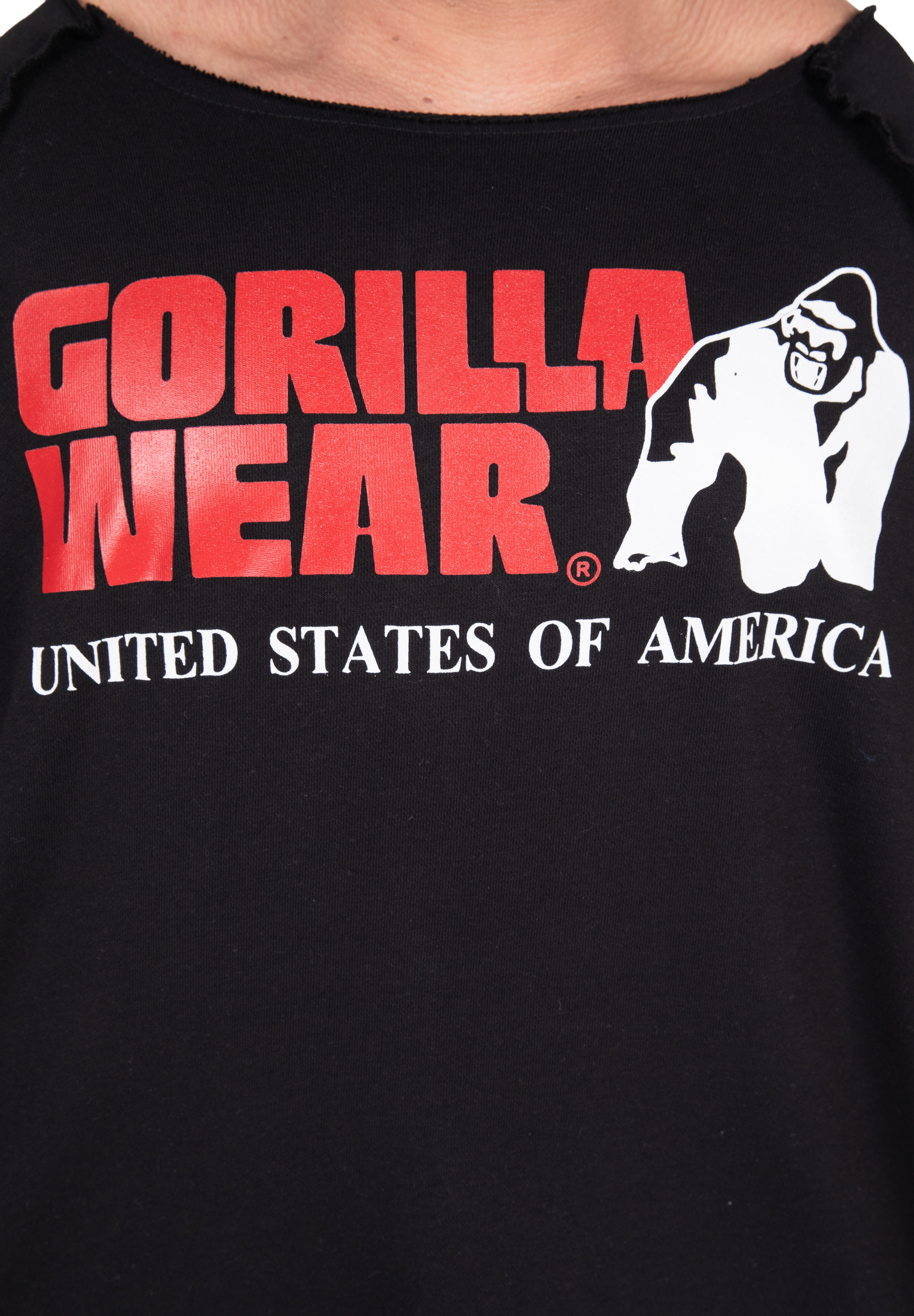 Gorilla Wear Classic Workout Top T-Shirt & Tops Black