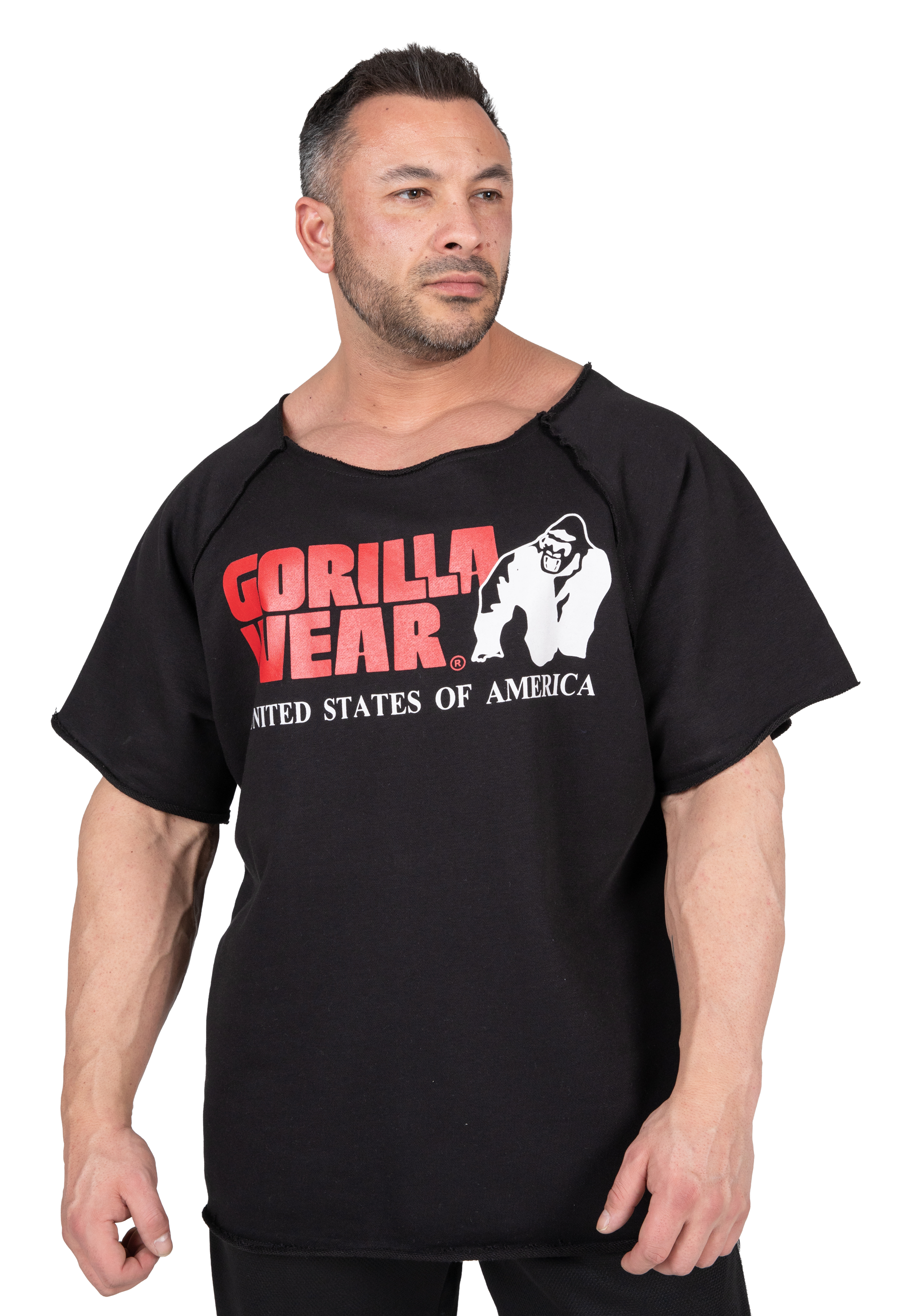 Gorilla Wear Classic Workout Top T-Shirt & Tops Black