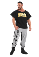 Gorilla Wear Classic Workout Top T-Shirt & Tops Black/Gold