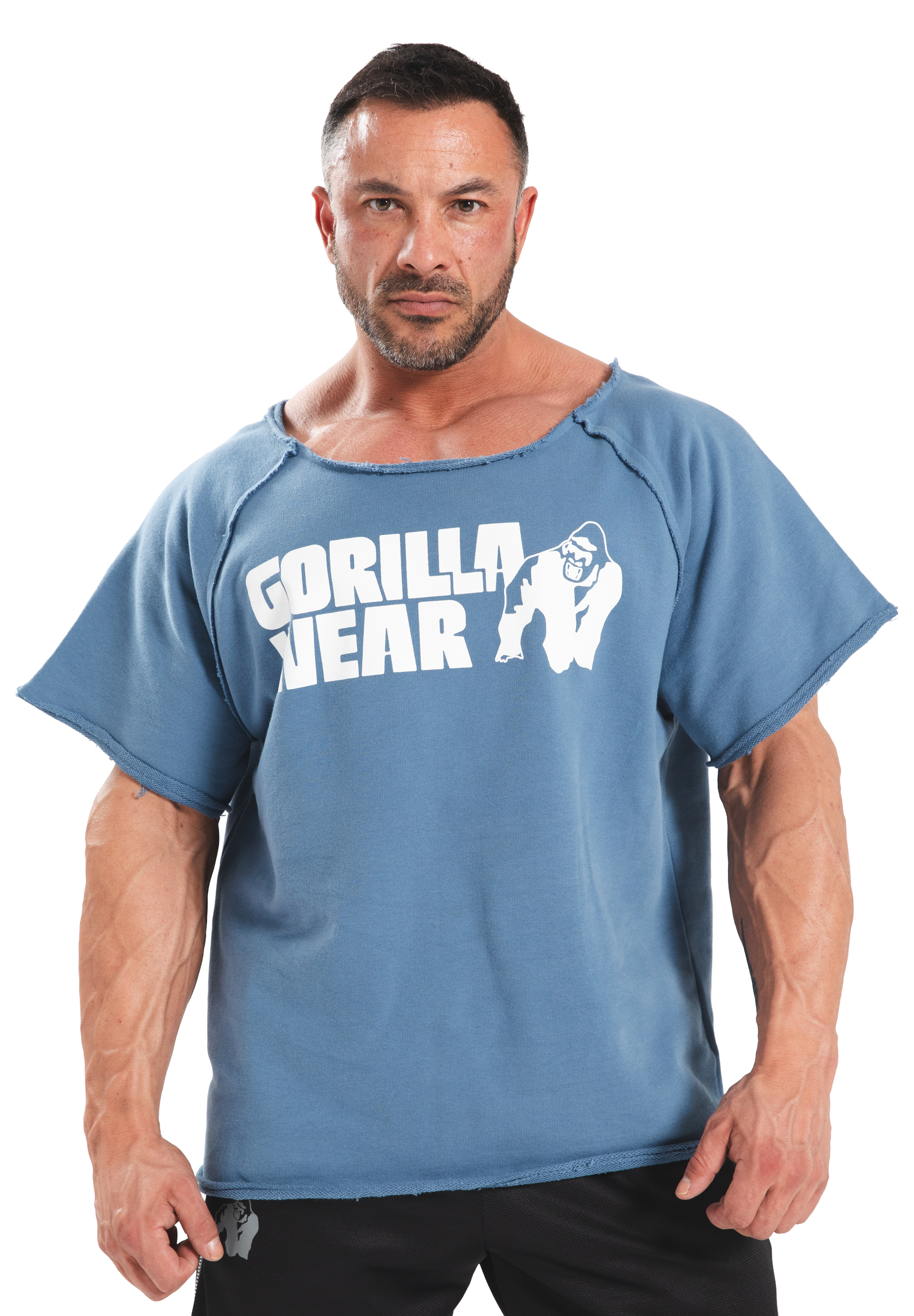 Gorilla Wear Classic Workout Top T-Shirt & Tops Coronet Blue