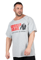 Gorilla Wear Classic Workout Top T-Shirt & Tops Gray