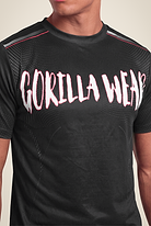Gorilla Wear Clayton T-Shirt T-Shirt & Tops Black/Red