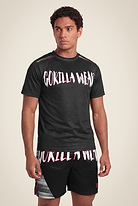 Gorilla Wear Clayton T-Shirt T-Shirt & Tops Black/Red