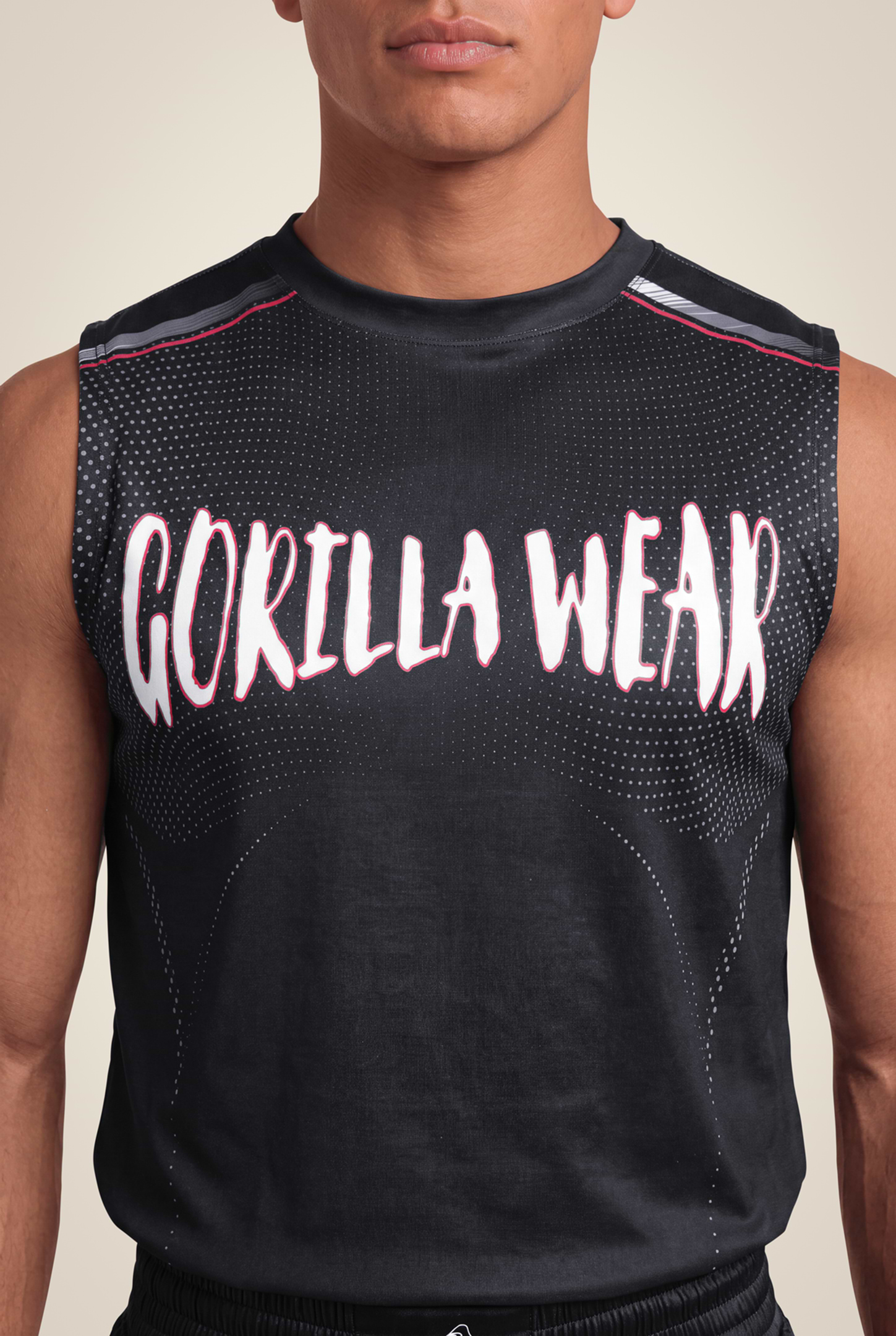 Gorilla Wear Clayton Tank Top Tank Top Black/Red