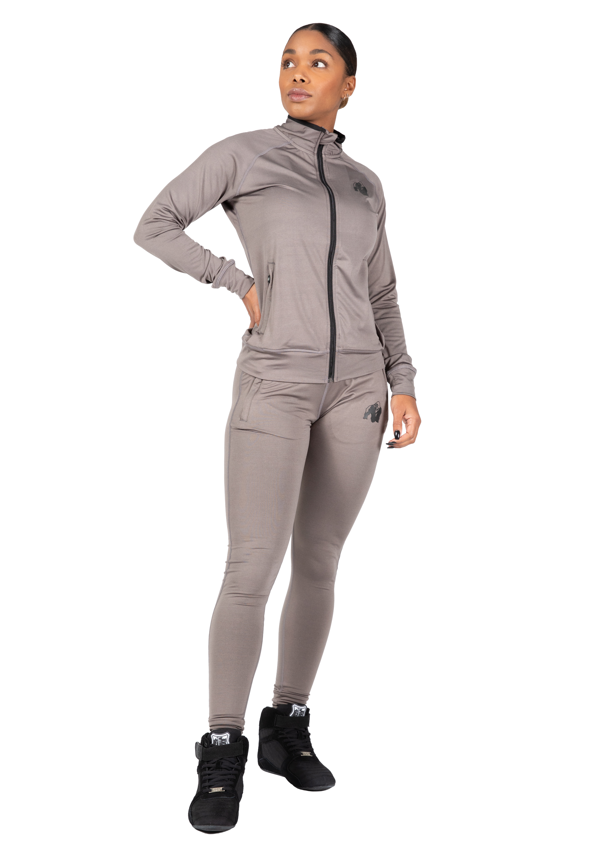 Gorilla Wear Cleveland Track Jacket Jacket Gray