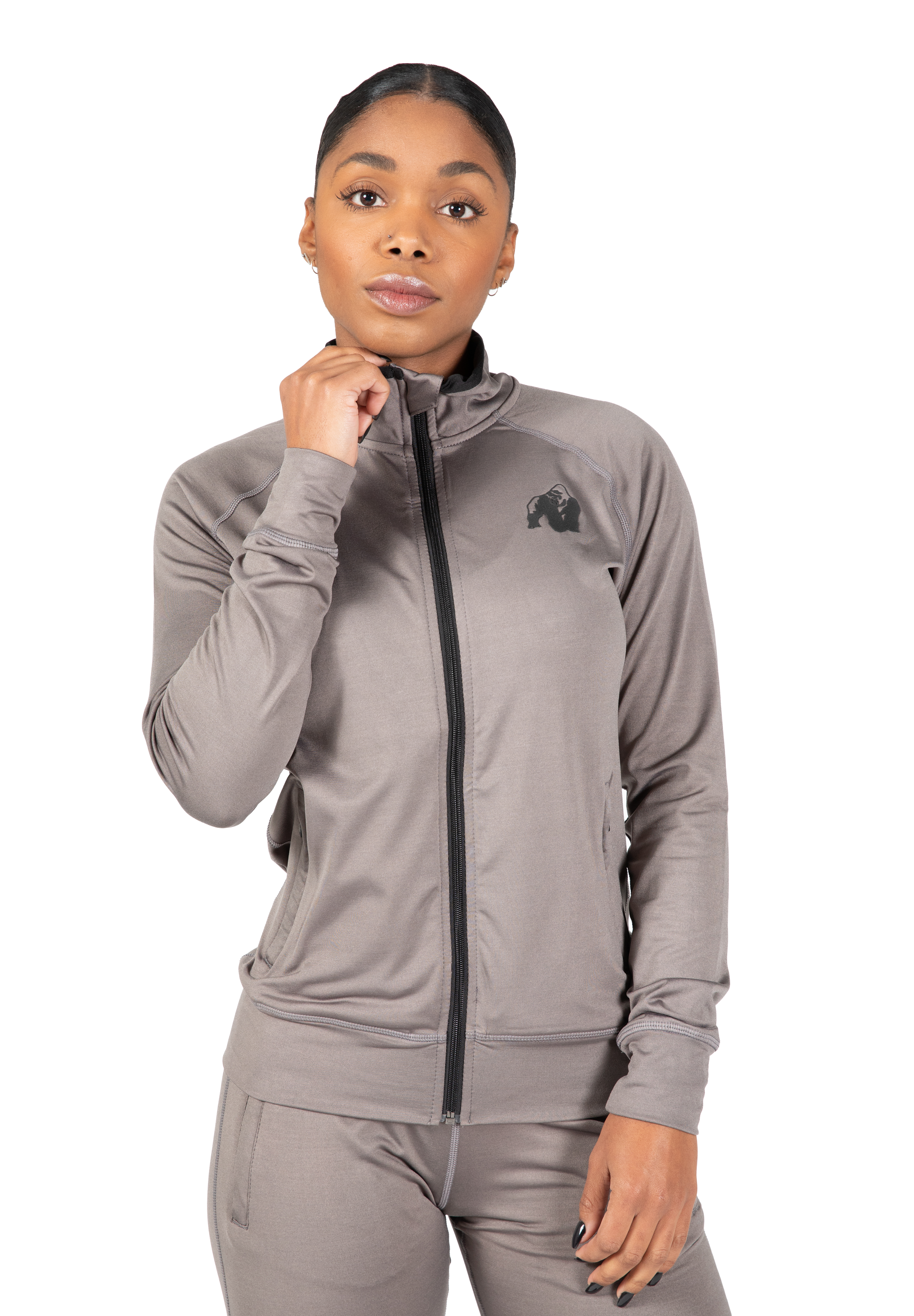 Gorilla Wear Cleveland Track Jacket Jacket Gray