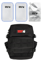 Gorilla Wear Clyde Meal Prep Backpack Gym Bags & Backpacks Black