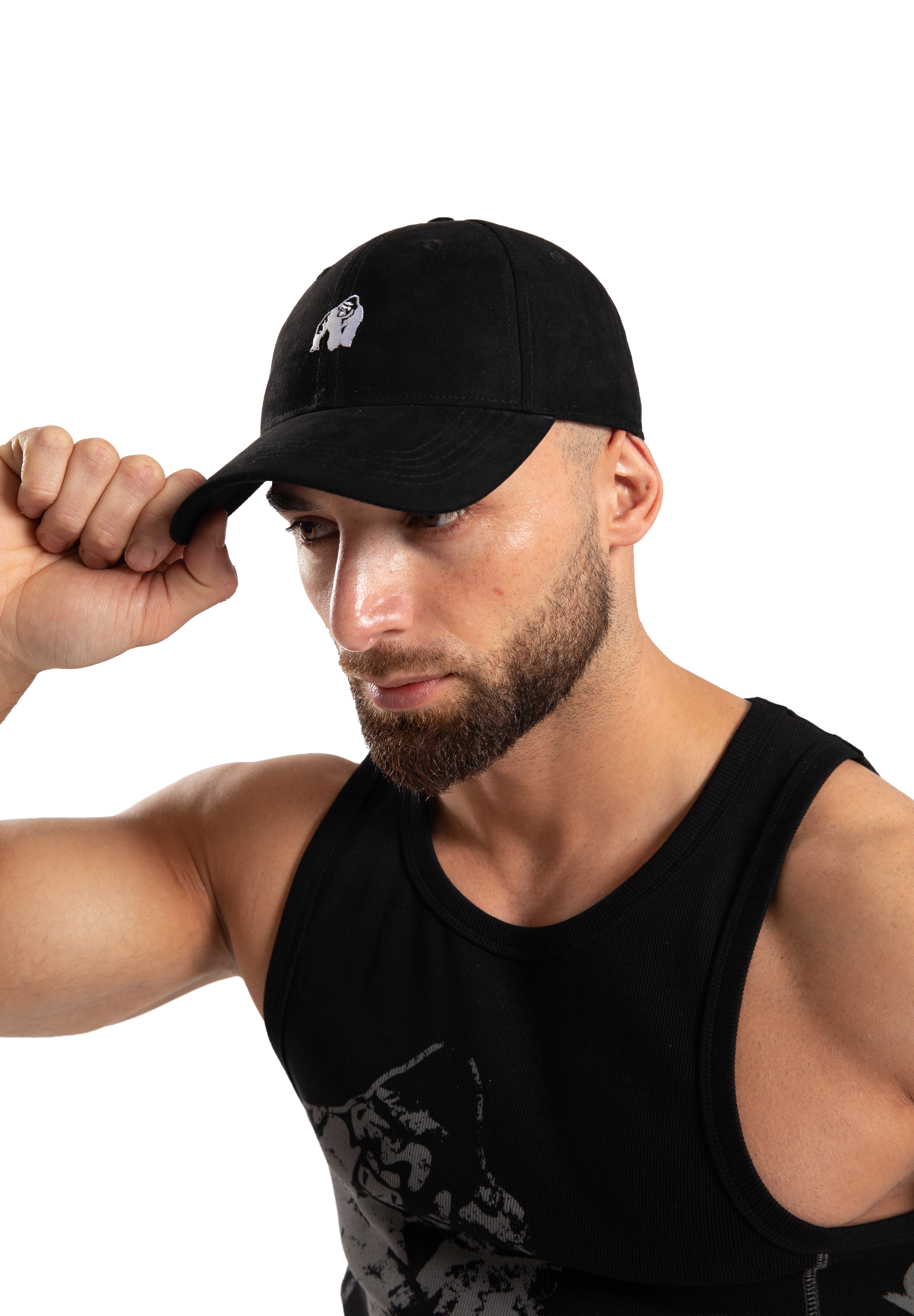 Gorilla Wear Cody Suede Cap Caps & Beanies Black