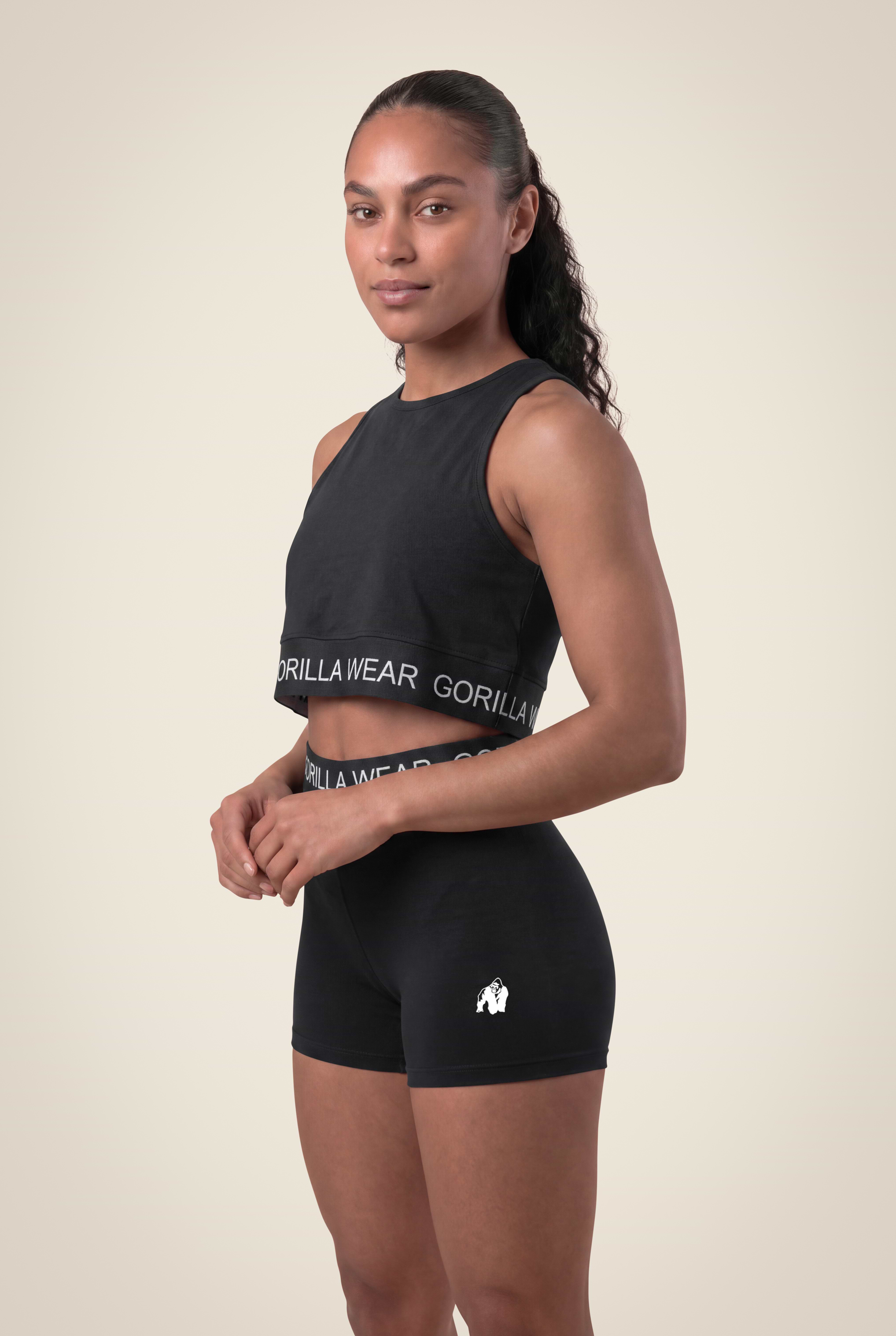 Gorilla Wear Colby Cropped Tank Top Tank Top Black