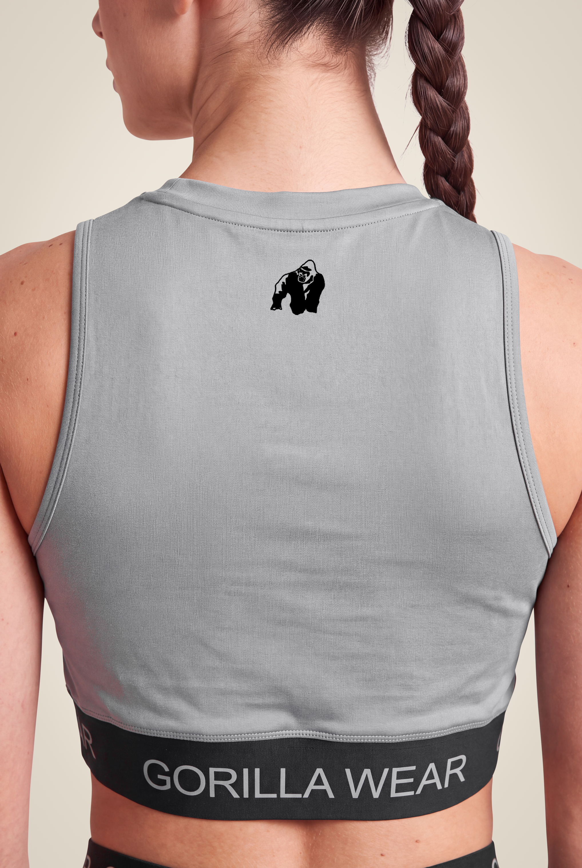 Gorilla Wear Colby Cropped Tank Top Tank Top Gray