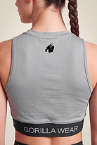 Gorilla Wear Colby Cropped Tank Top Tank Top Gray
