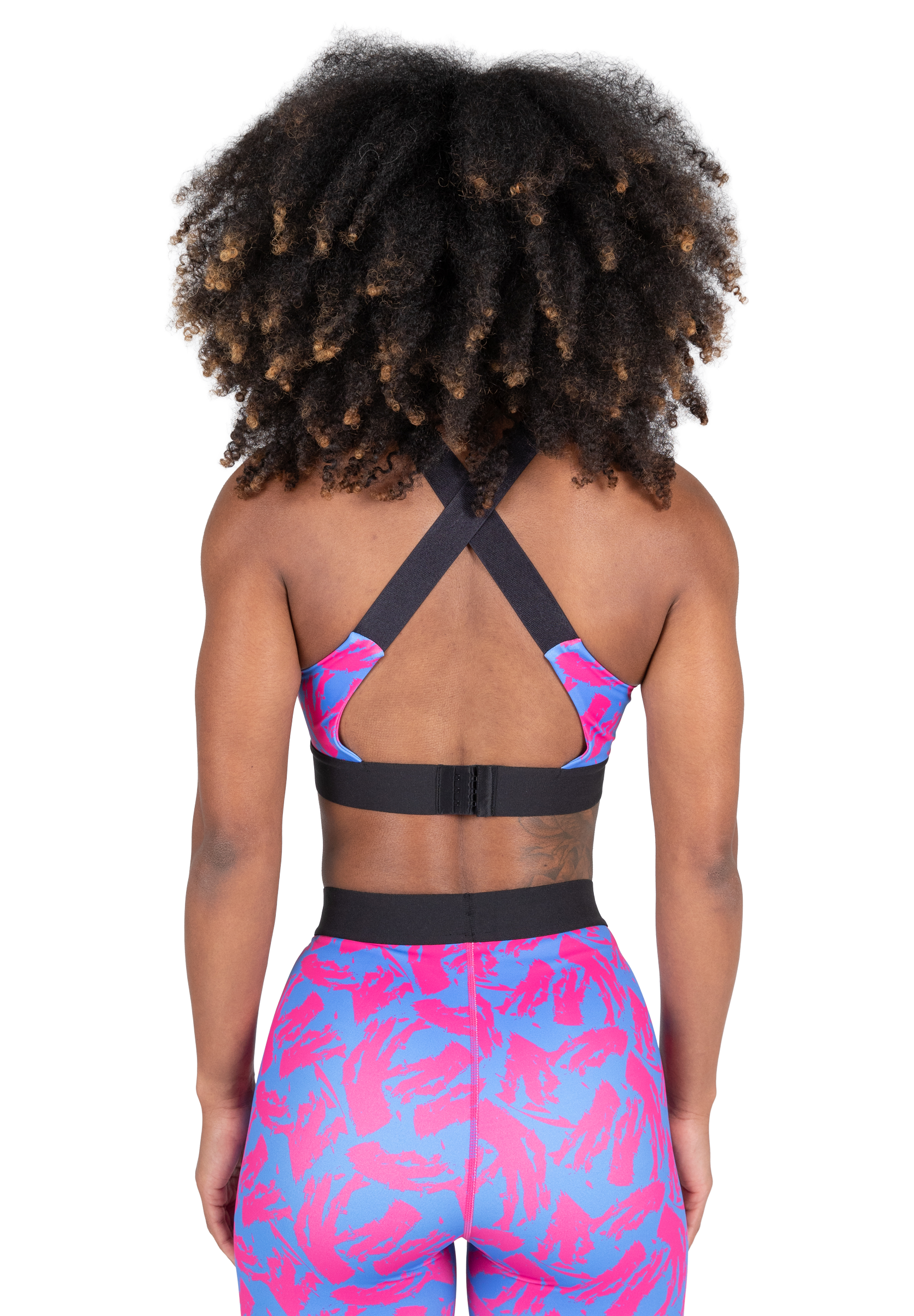 Gorilla Wear Colby Sports Bra Sports Bra Blue/Pink