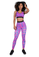 Gorilla Wear Colby Sports Bra Sports Bra Blue/Pink