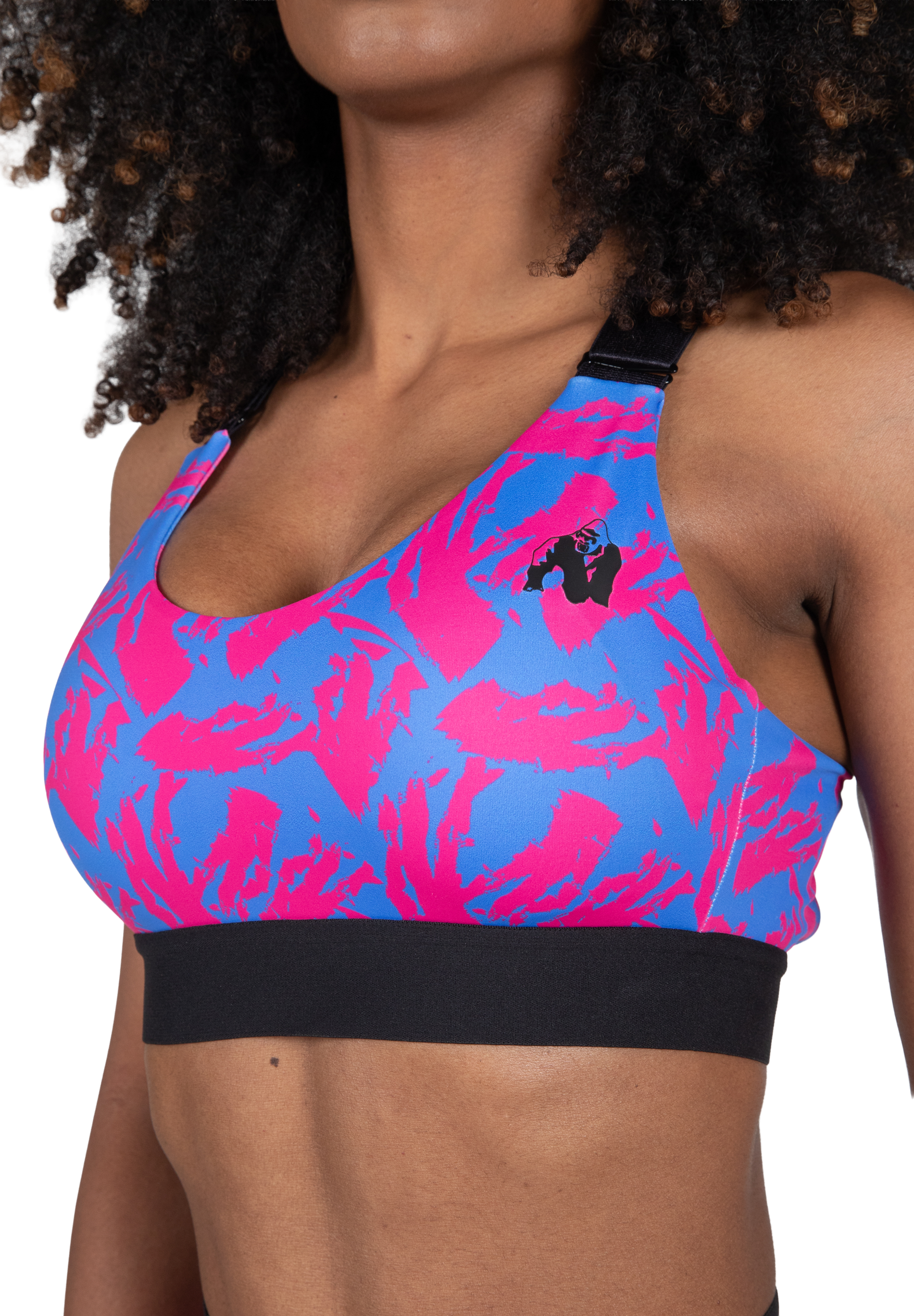 Gorilla Wear Colby Sports Bra Sports Bra Blue/Pink