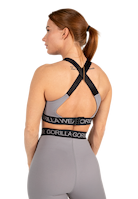 Gorilla Wear Colby Sports Bra Sports Bra Gray