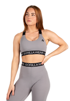 Gorilla Wear Colby Sports Bra Sports Bra Gray