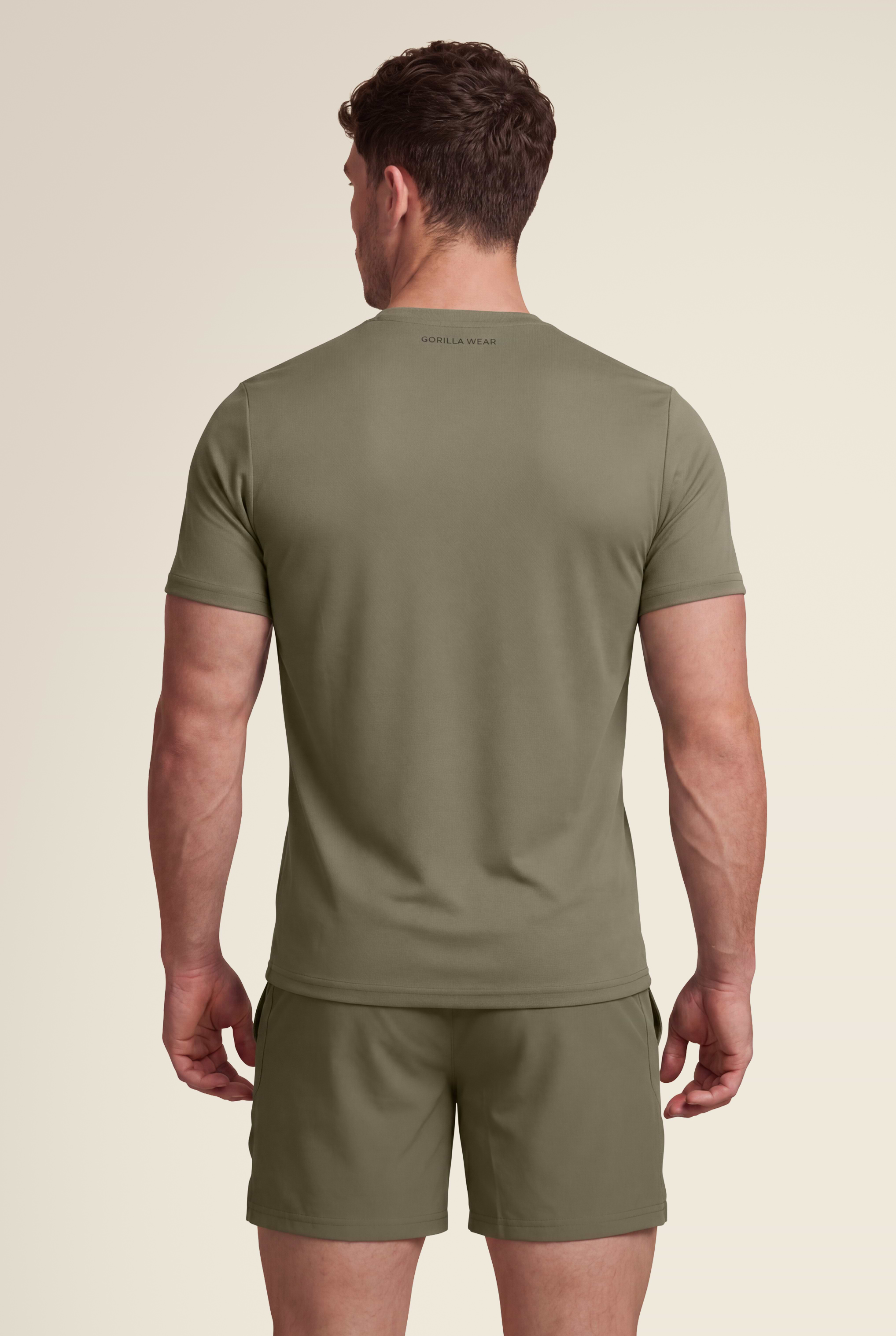 Gorilla Wear Colton T-Shirt T-Shirt & Tops Army Green