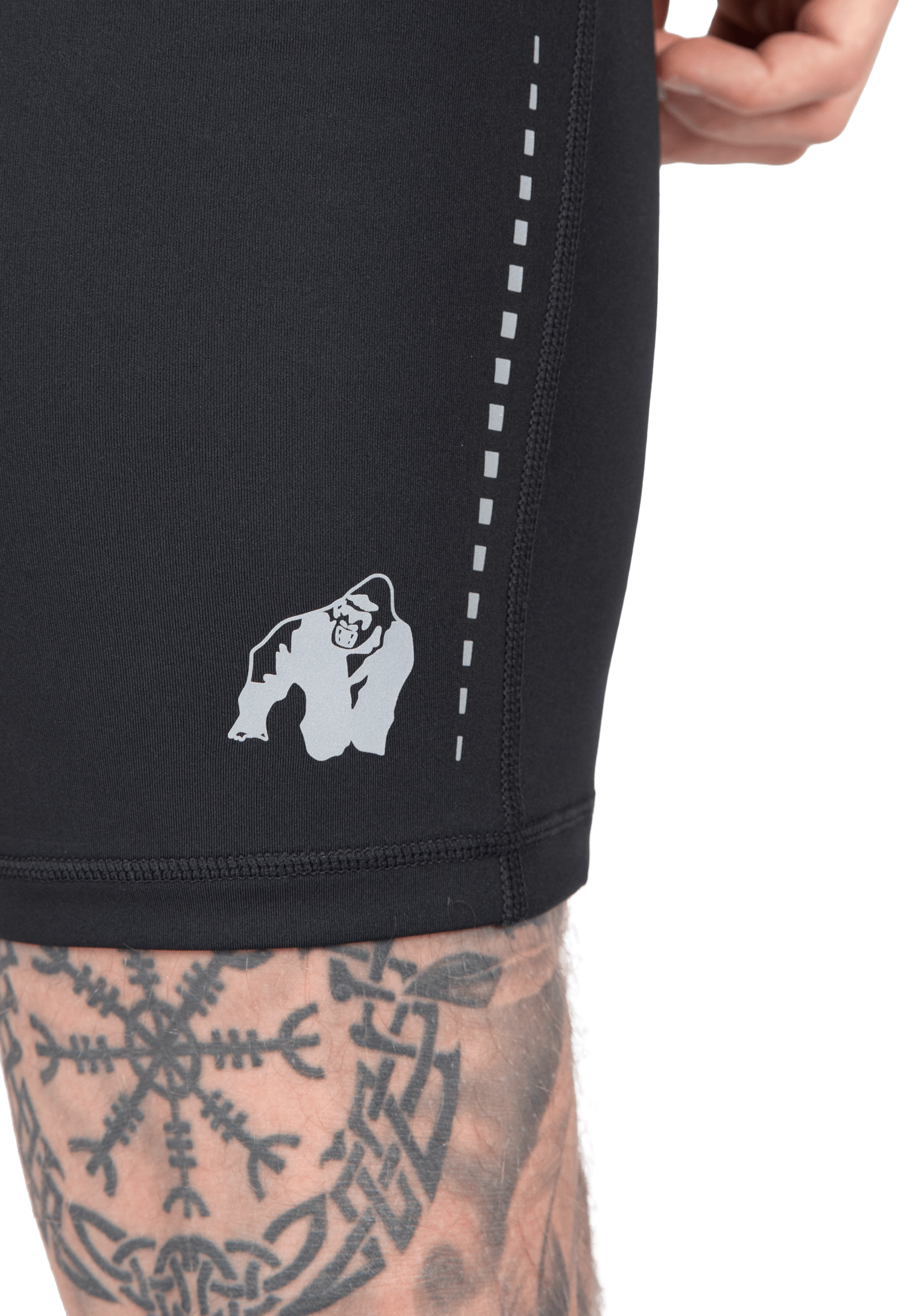 Gorilla Wear Cooper Men's Short Tights Tights Black