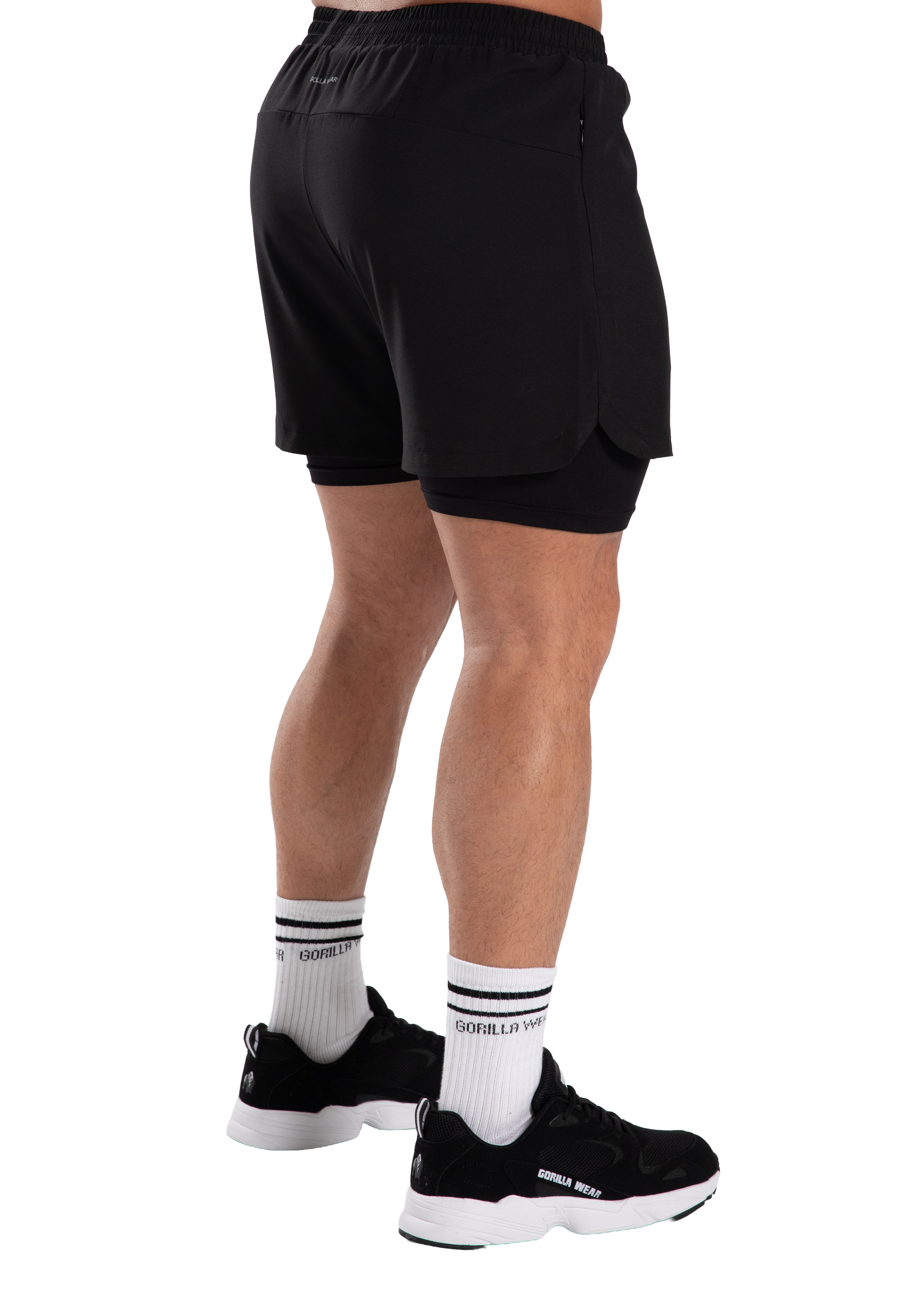 Gorilla Wear Cortez 2-in-1 Shorts Shorts Black