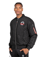 Gorilla Wear Covington Bomber Jacket Jacket Black