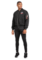 Gorilla Wear Covington Bomber Jacket Jacket Black