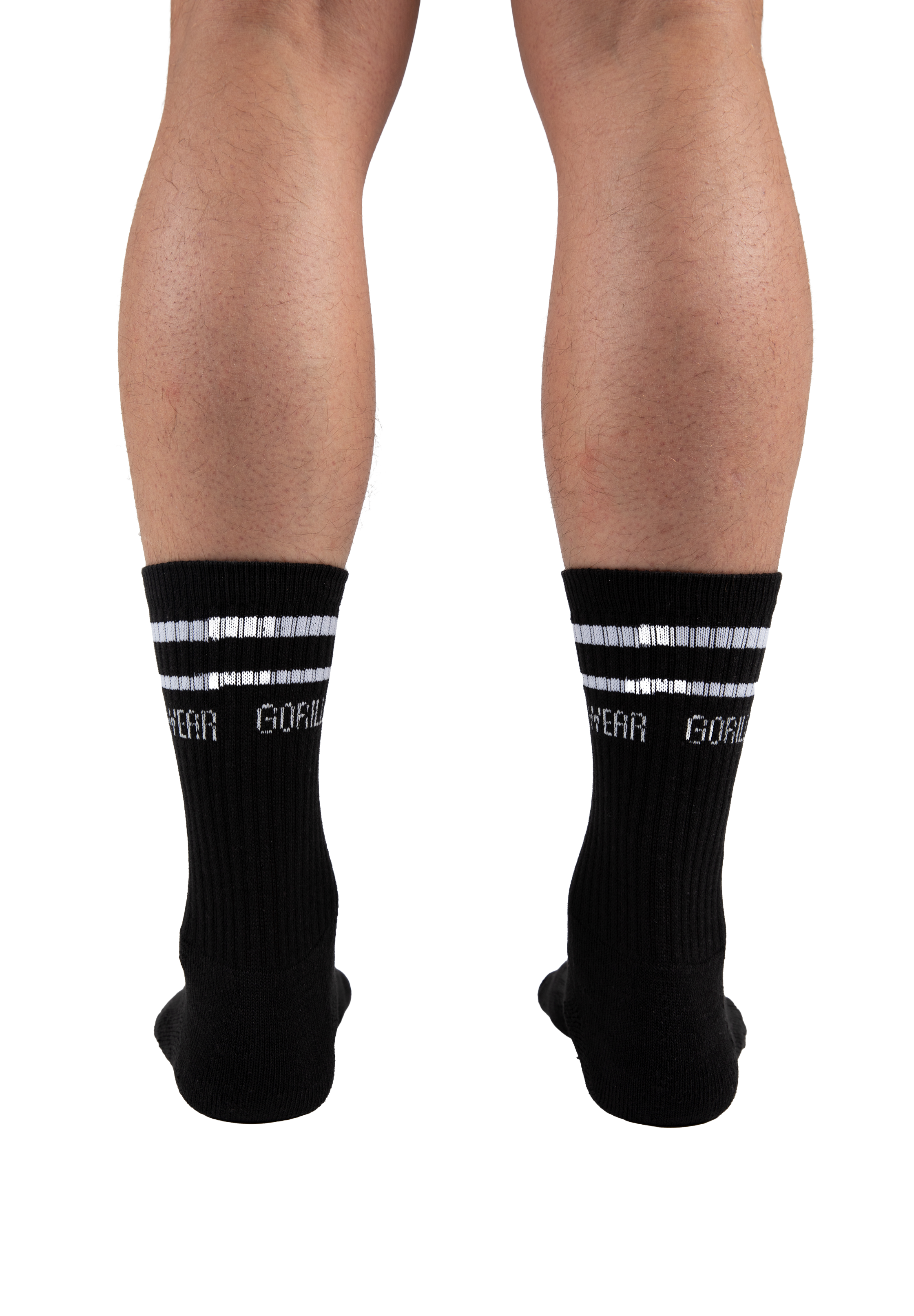 Gorilla Wear Crew Socks 2-Pack Socks Black