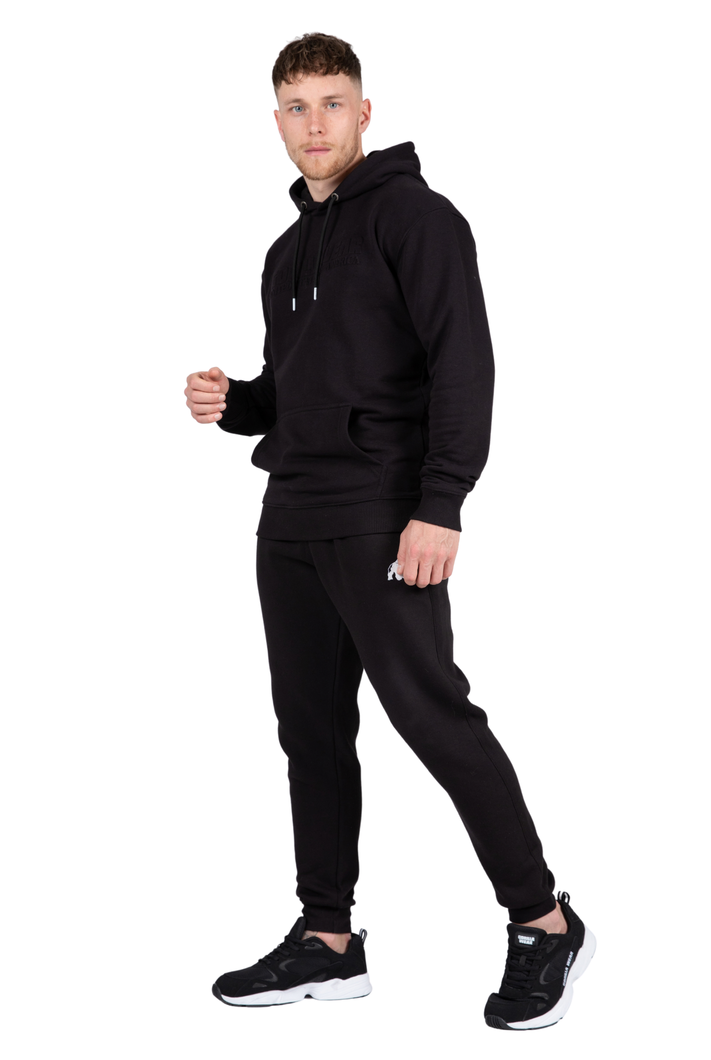Gorilla Wear Crowley Men's Oversized Hoodie Hoodie & Sweatshirt Black
