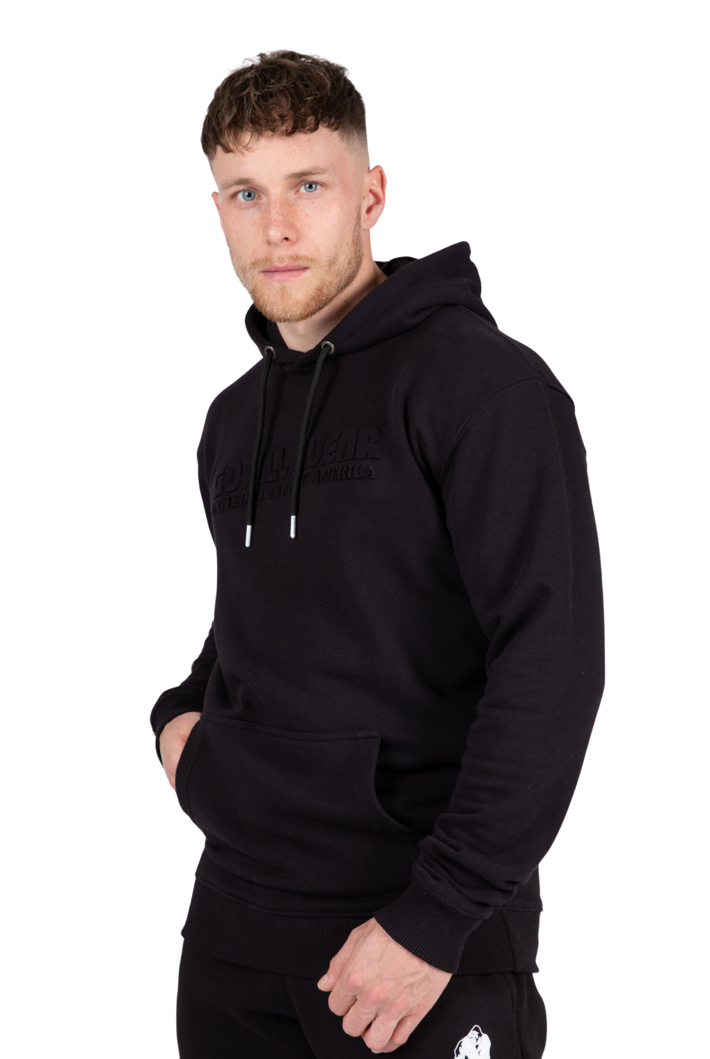 Gorilla Wear Crowley Men's Oversized Hoodie Hoodie & Sweatshirt Black
