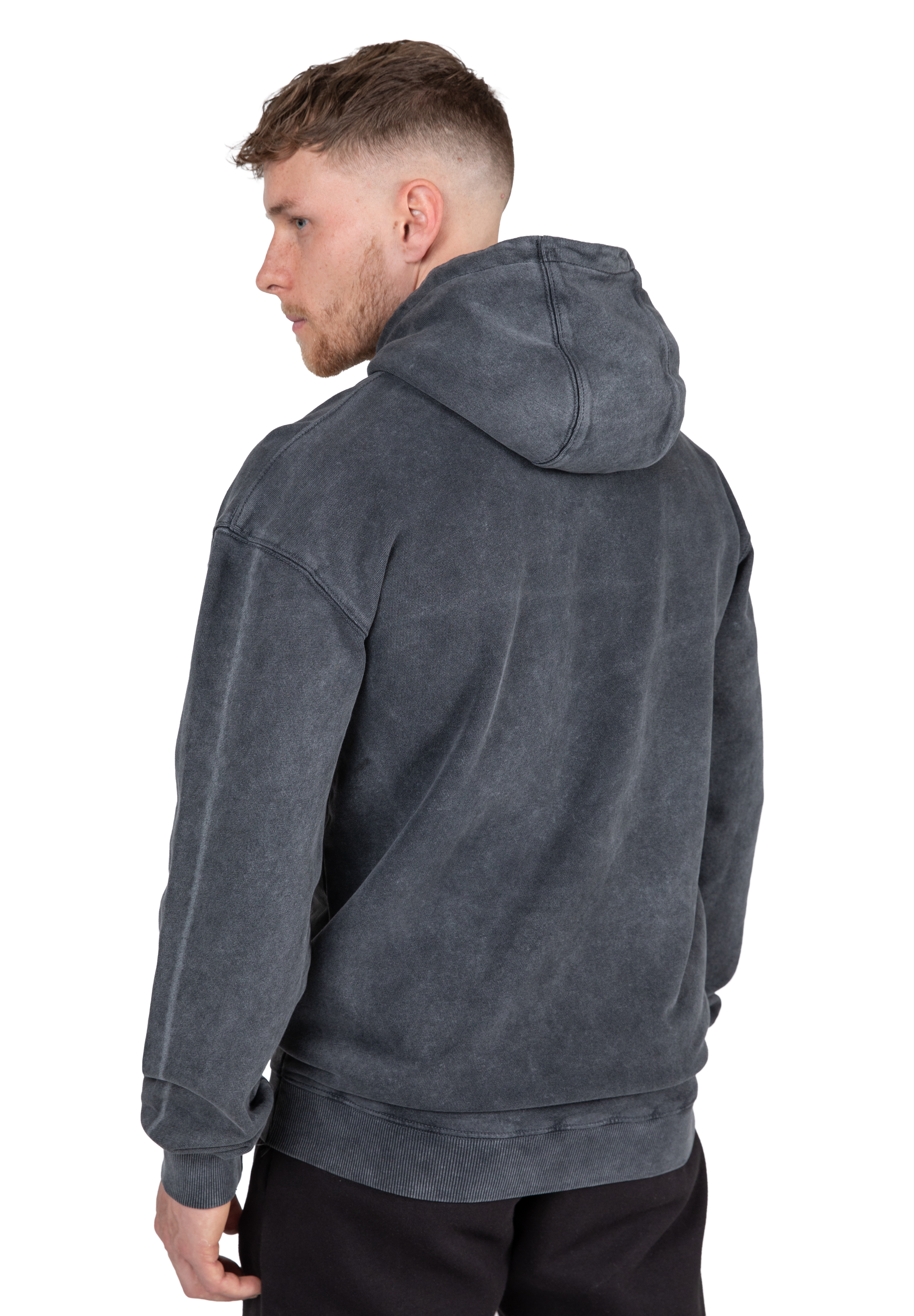 Gorilla Wear Crowley Men's Oversized Hoodie Hoodie & Sweatshirt Washed Gray