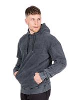 Gorilla Wear Crowley Men's Oversized Hoodie Hoodie & Sweatshirt Washed Gray