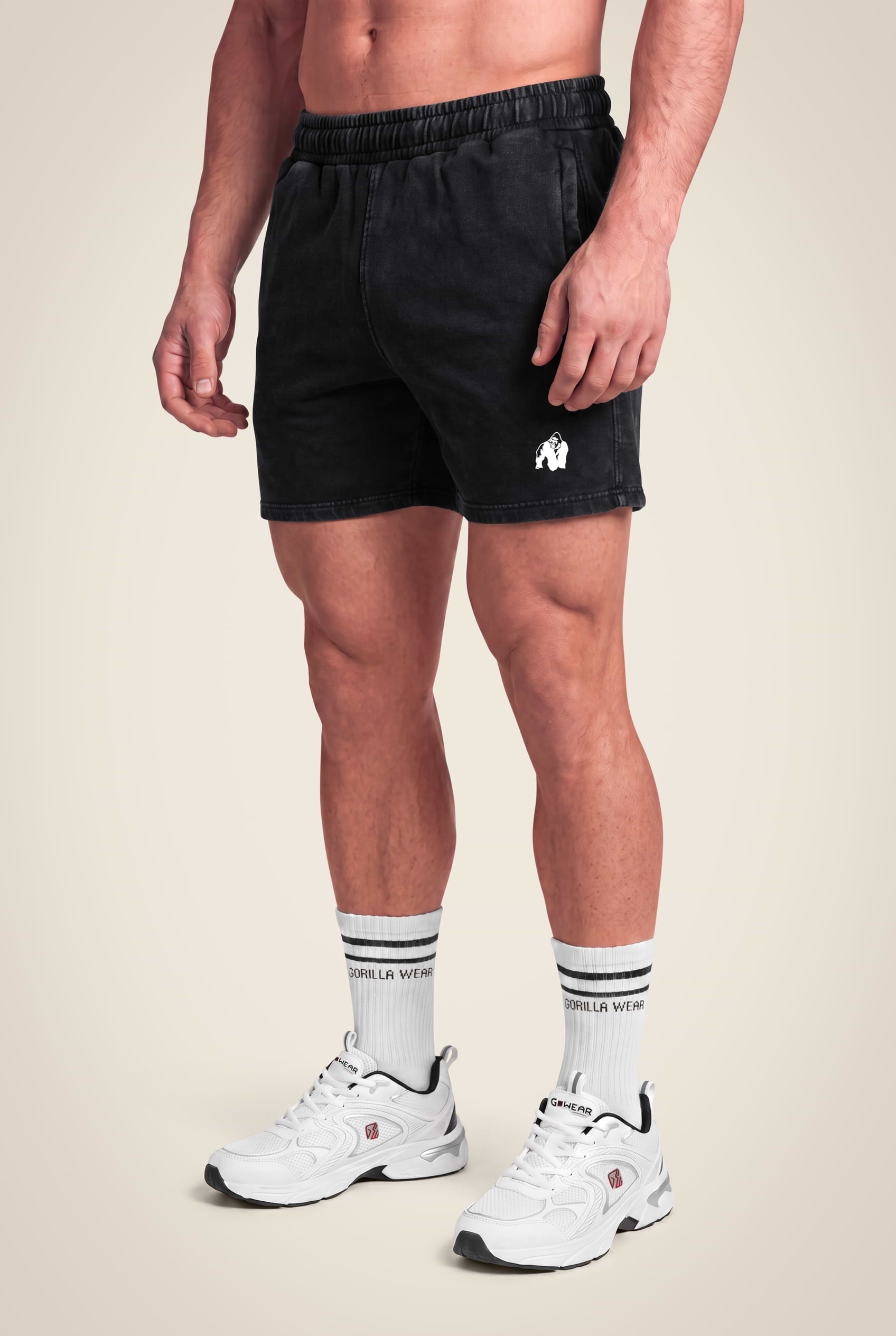 Gorilla Wear Curtis Sweatshorts Shorts Washed Gray