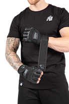 Gorilla Wear Dallas Wrist Wraps Gloves Workout Gloves & Grips Black