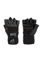 Gorilla Wear Dallas Wrist Wraps Gloves Workout Gloves & Grips Black
