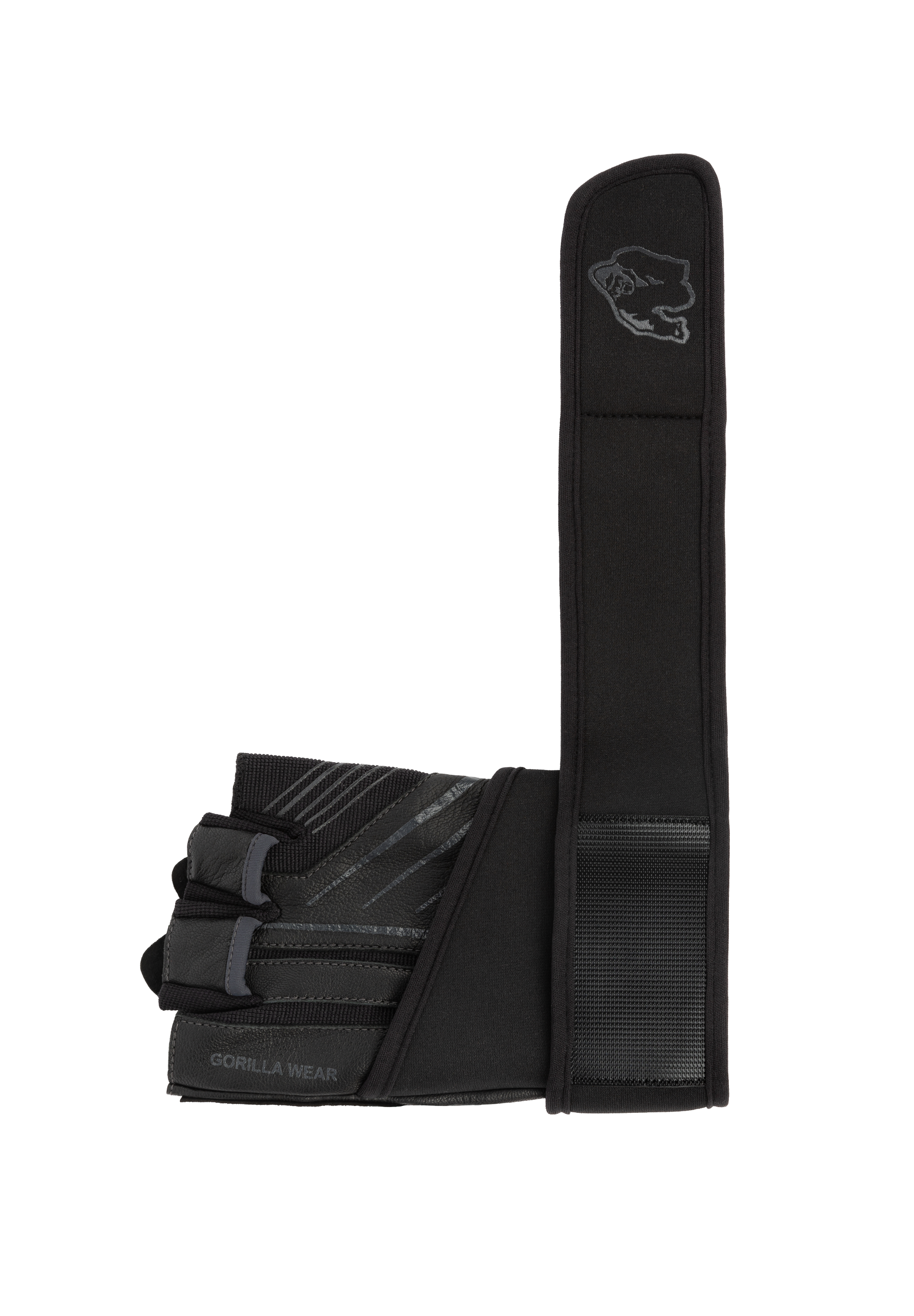 Gorilla Wear Dallas Wrist Wraps Gloves 2.0 Workout Gloves & Grips Black/Gray