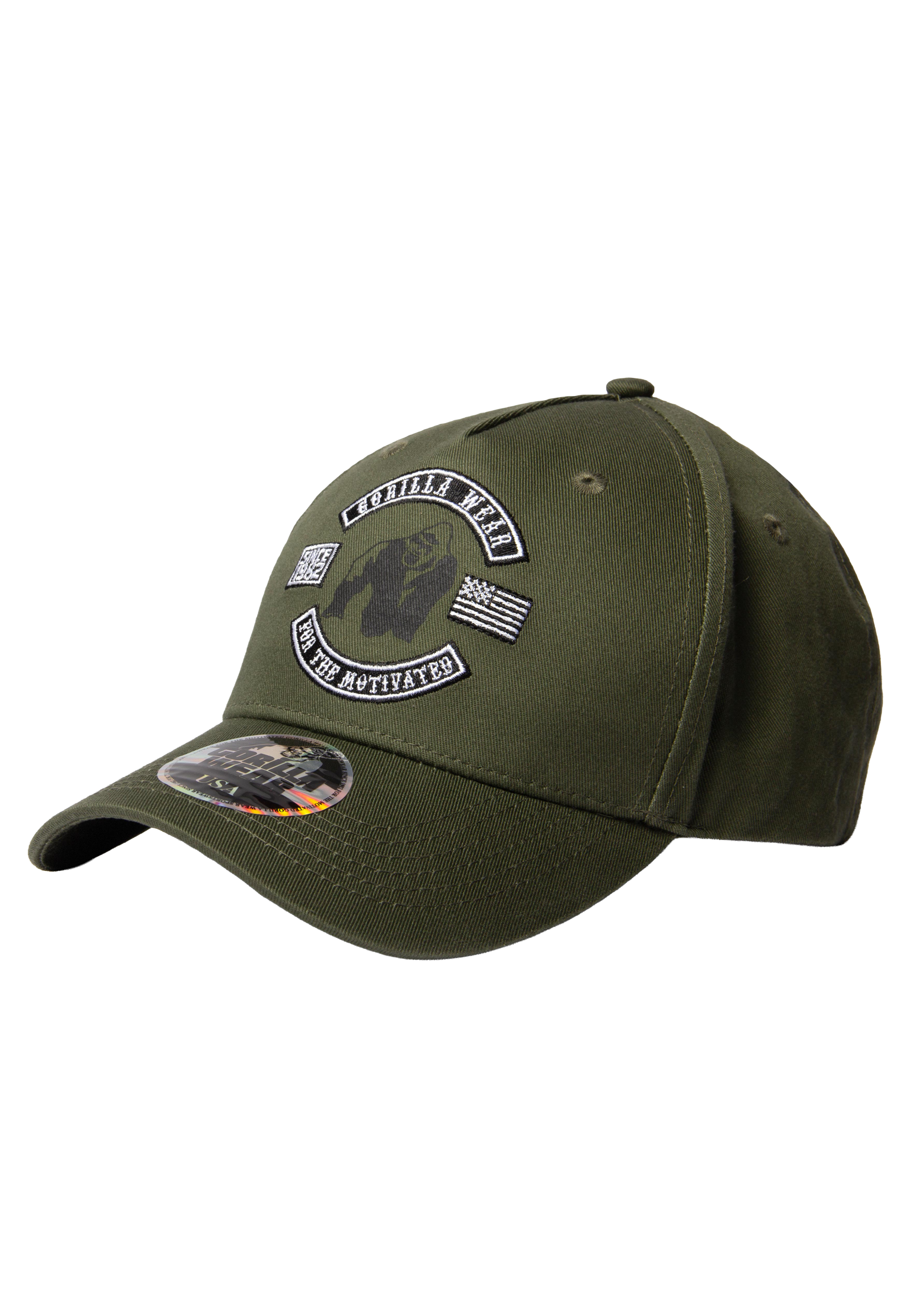 Gorilla Wear Darlington Cap Caps & Beanies Army Green