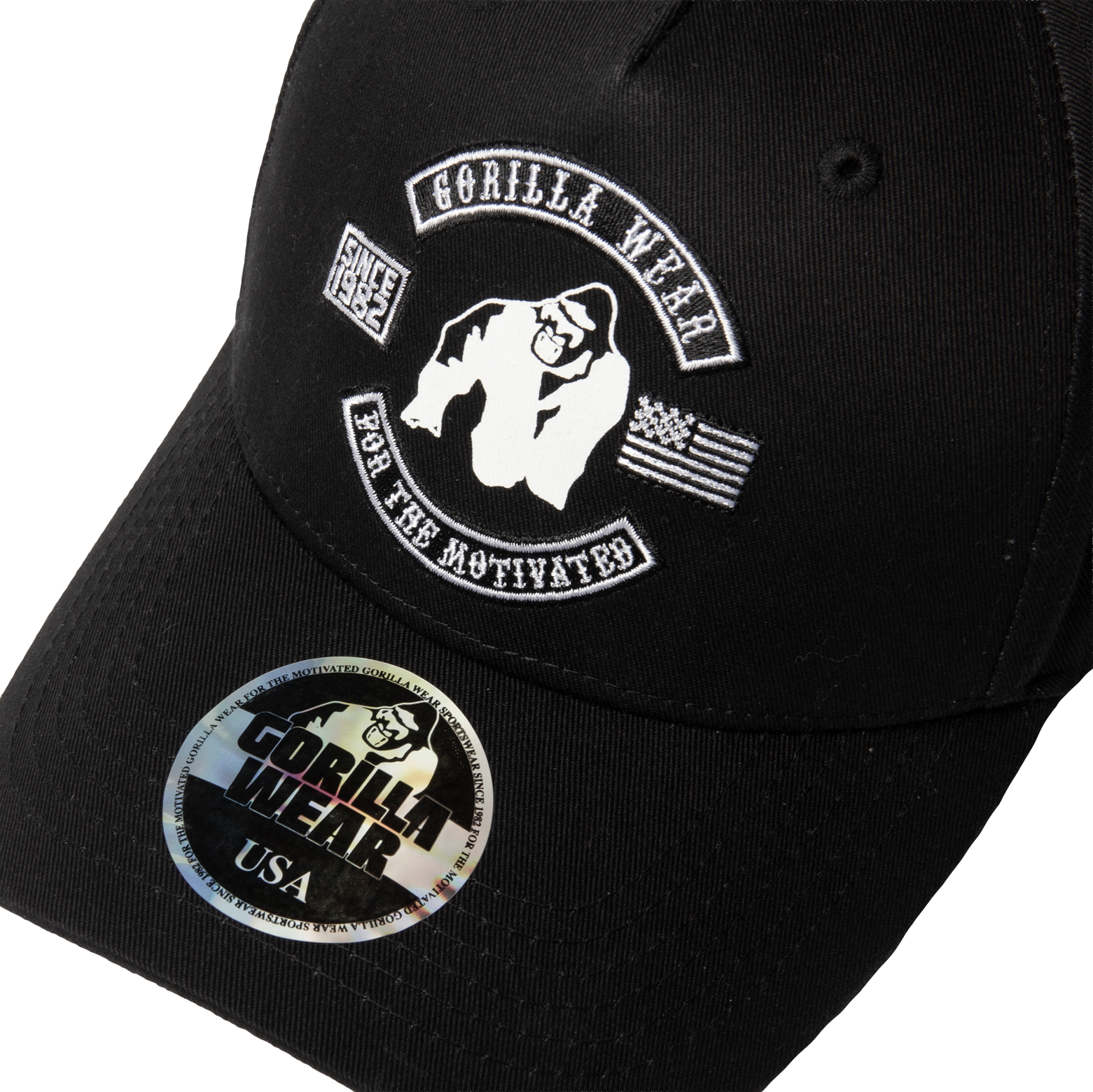 Gorilla Wear Darlington Cap Caps & Beanies Black
