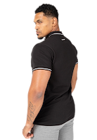 Gorilla Wear Delano Polo T-Shirt & Tops Black/White