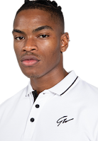 Gorilla Wear Delano Polo T-Shirt & Tops White/Black