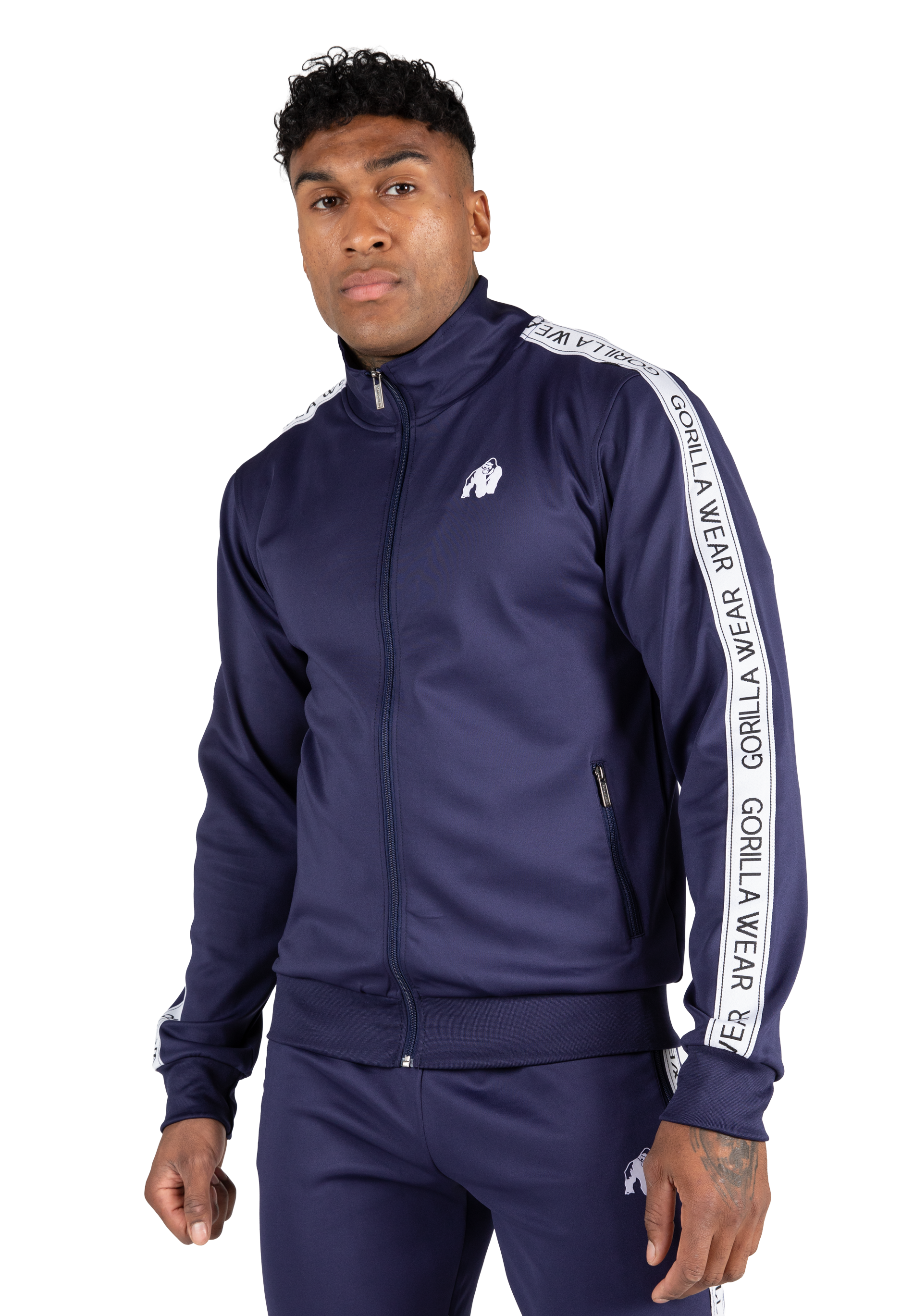 Gorilla Wear Delaware Track Jacket Jacket Navy
