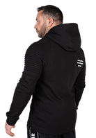 Gorilla Wear Delta Zipped Hoodie Hoodie & Sweatshirt Black