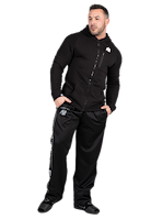 Gorilla Wear Delta Zipped Hoodie Hoodie & Sweatshirt Black