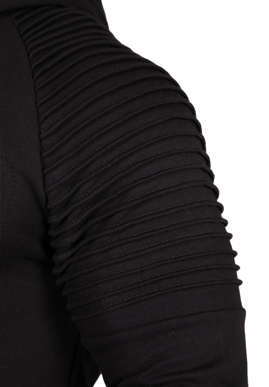 Gorilla Wear Delta Zipped Hoodie Hoodie & Sweatshirt Black