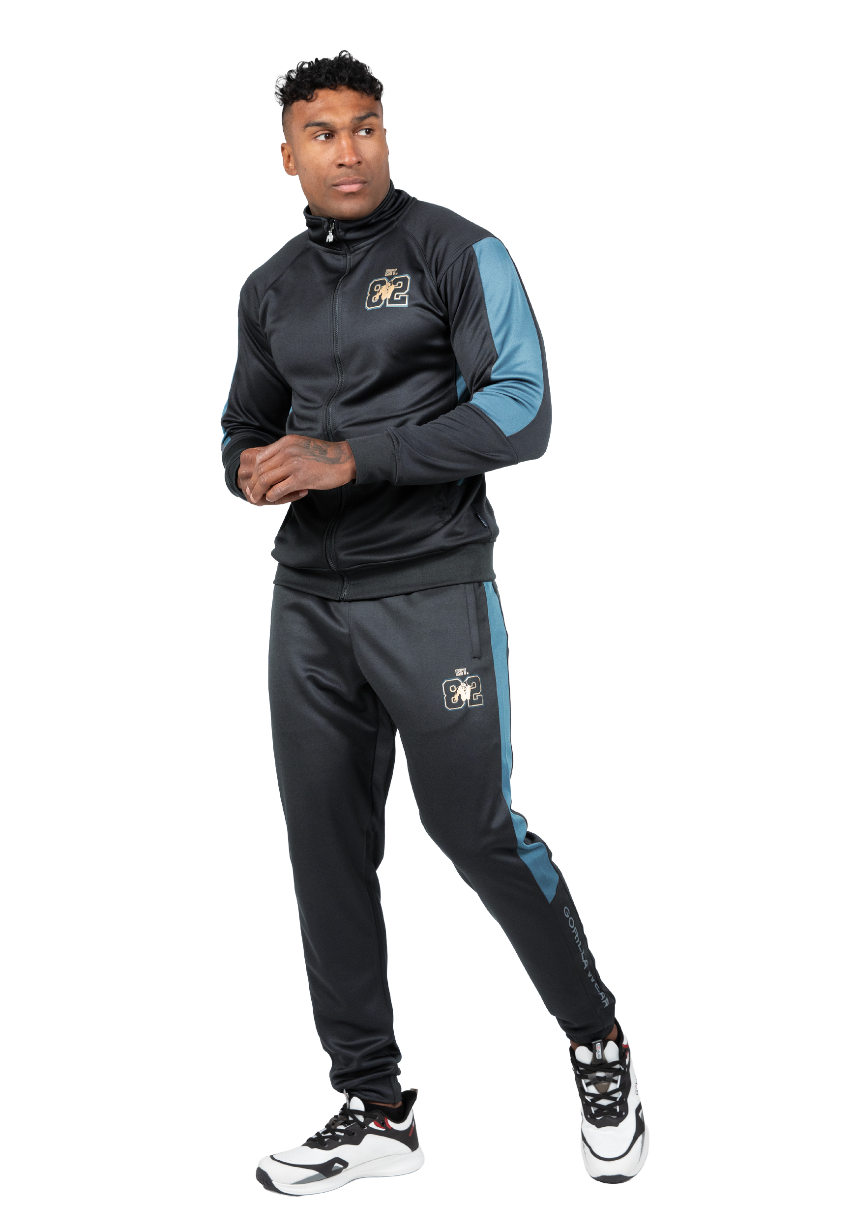 Gorilla Wear Devon Training Pants Pants Gray/Blue