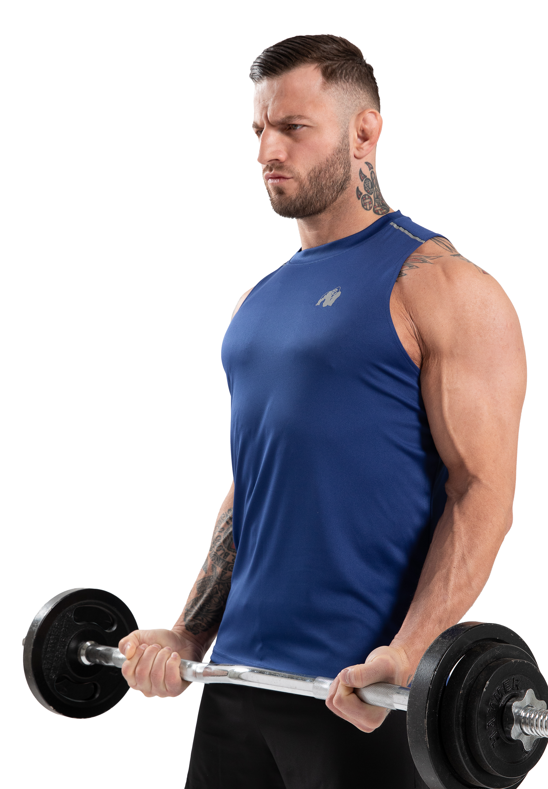 Gorilla Wear Easton Tank Top Tank Top Blue