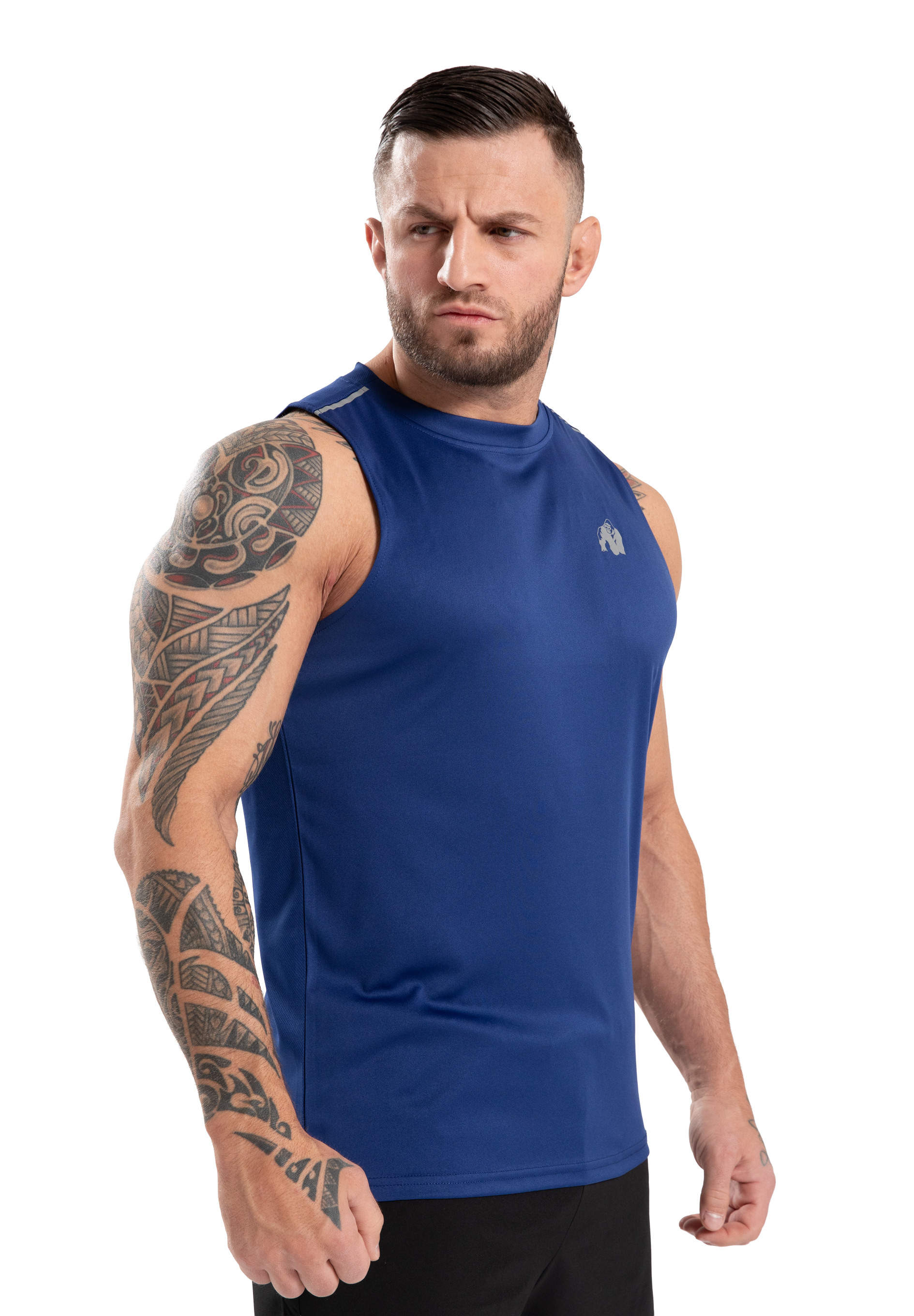 Gorilla Wear Easton Tank Top Tank Top Blue
