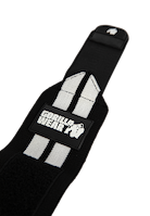 Gorilla Wear Elbow Wraps Lifting Straps & Wraps Black/White
