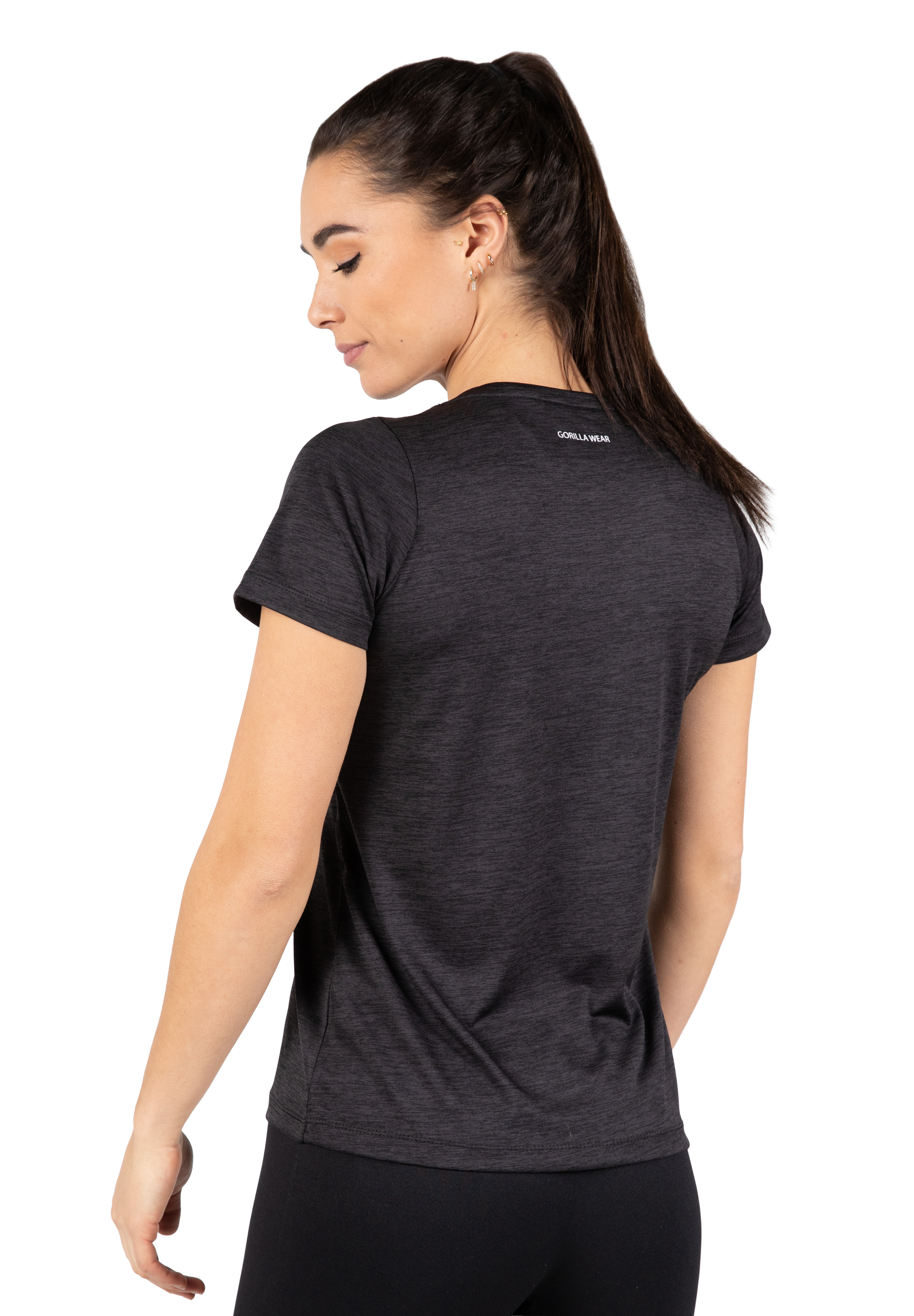 Gorilla Wear Elmira V-Neck T-Shirt T-Shirt & Tops Black