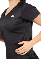 Gorilla Wear Elmira V-Neck T-Shirt T-Shirt & Tops Black