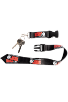 Gorilla Wear Eloy Lanyard Keychain Black/Red